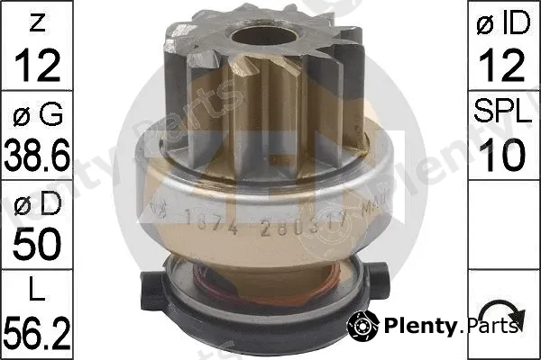 ERA ZN1874 — Freewheel Gear, starter