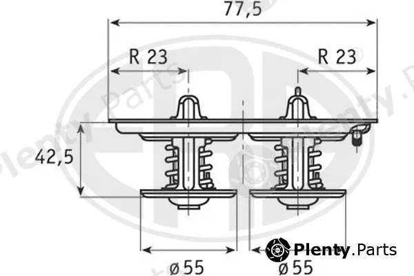 ERA 350133 — Thermostat, coolant