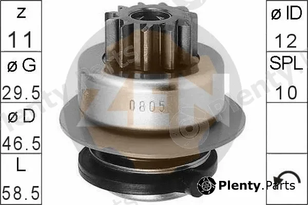 ERA ZN0805 — Freewheel Gear, starter