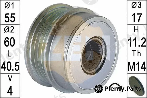 ERA ZN5684 — Alternator Freewheel Clutch