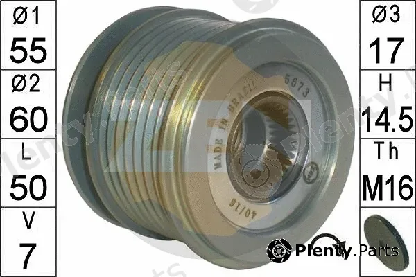 ERA ZN5673 — Alternator Freewheel Clutch