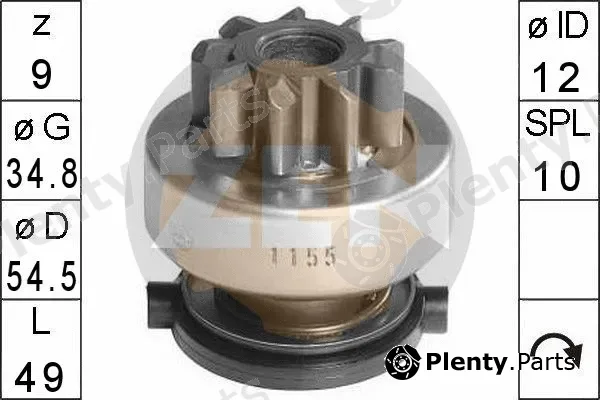 ERA ZN1155 — Freewheel Gear, starter