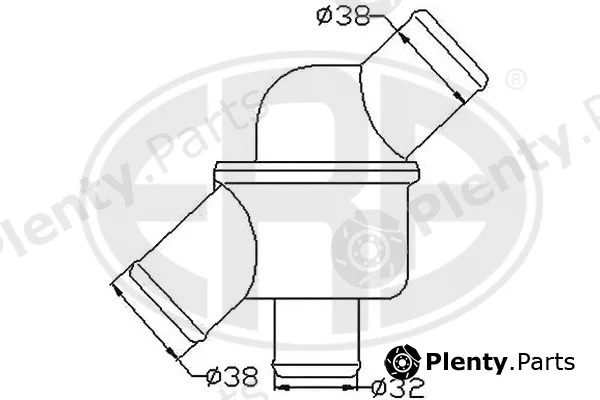 ERA 350065 — Thermostat, coolant