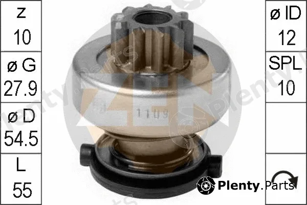 ERA ZN1109 — Freewheel Gear, starter