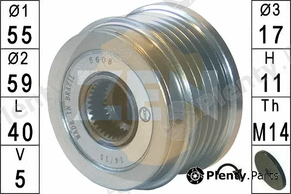 ERA ZN5608 — Alternator Freewheel Clutch