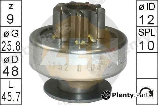 ERA ZN1752 — Freewheel Gear, starter