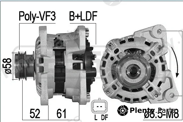 ERA 209522A — Alternator