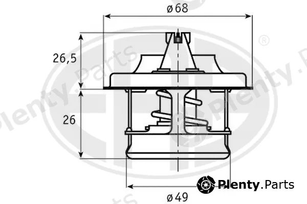ERA 350324 — Thermostat, coolant