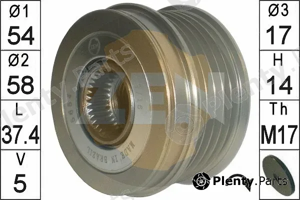ERA ZN5654 — Alternator Freewheel Clutch