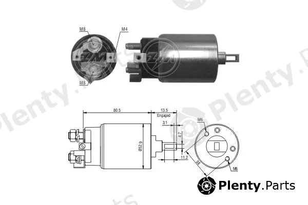 ERA ZM981 — Solenoid Switch, starter