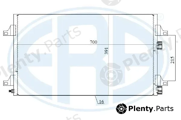 ERA 667162 — Condenser, air conditioning