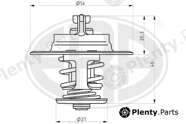 ERA 350159 — Thermostat, coolant
