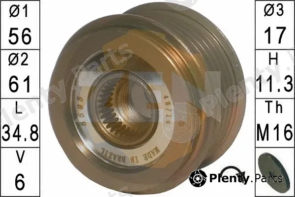 ERA ZN5595 — Alternator Freewheel Clutch