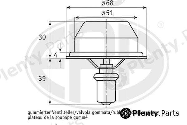 ERA 350338 — Thermostat, coolant