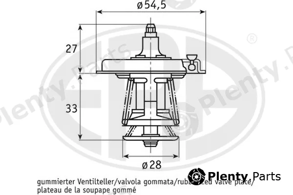 ERA 350274 — Thermostat, coolant