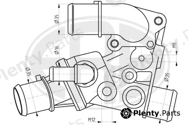 ERA 350304 — Thermostat, coolant