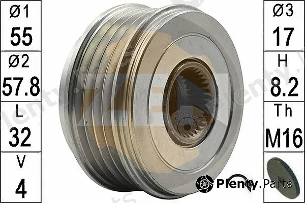 ERA ZN5737 — Alternator Freewheel Clutch