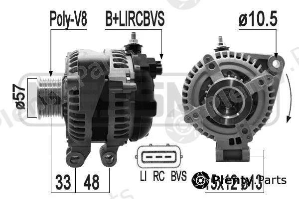 ERA 209407A — Alternator