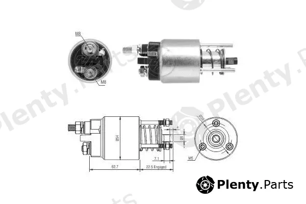 ERA ZM9395 — Solenoid Switch, starter
