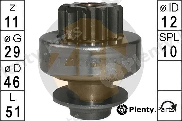 ERA ZN1822 — Freewheel Gear, starter