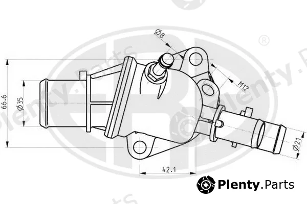 ERA 350218 — Thermostat, coolant