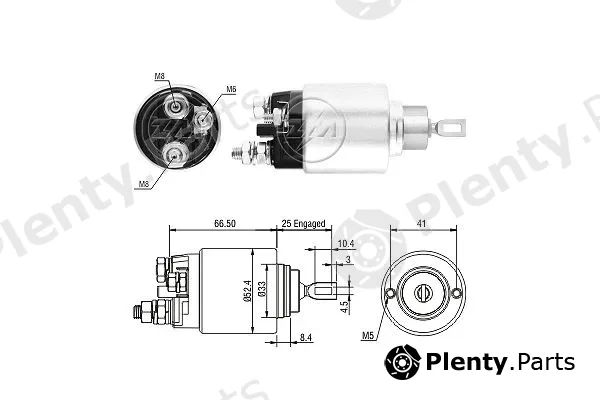 ERA ZM4381 — Solenoid Switch, starter