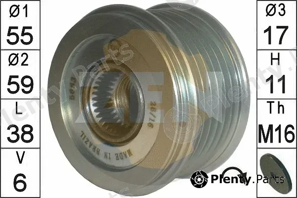 ERA ZN5663 — Alternator Freewheel Clutch