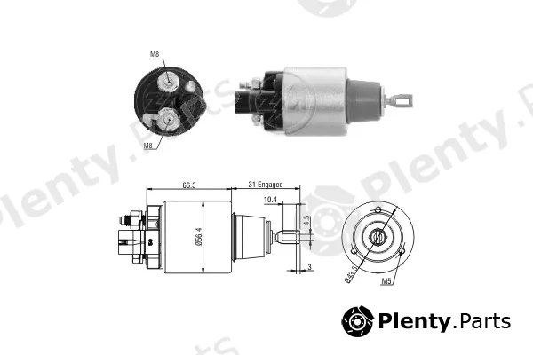ERA ZM979 — Solenoid Switch, starter