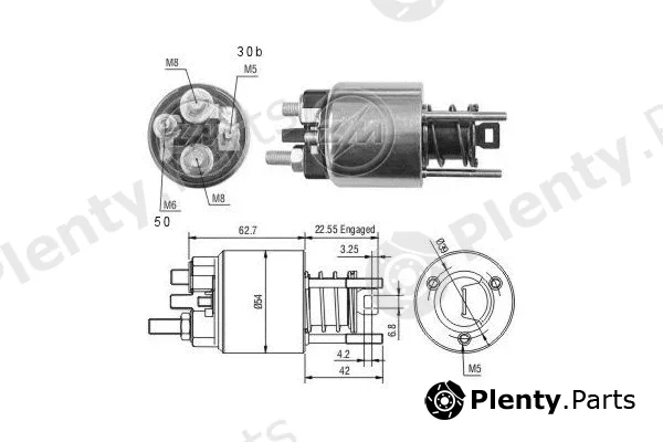 ERA ZM2395 — Solenoid Switch, starter