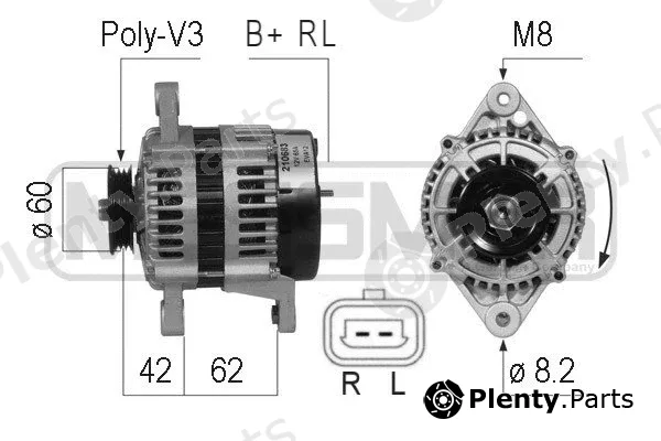 ERA 210683 — Alternator