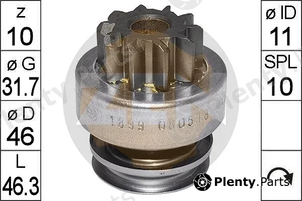 ERA ZN1899 — Freewheel Gear, starter