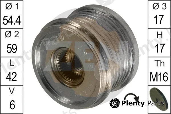ERA ZN5457 — Alternator Freewheel Clutch