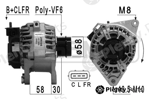 ERA 209005A — Alternator
