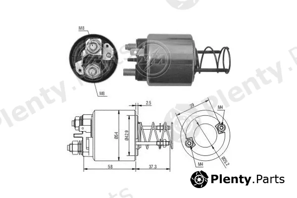 ERA ZM1594 — Solenoid Switch, starter