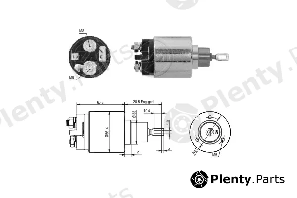 ERA ZM4773 — Solenoid Switch, starter