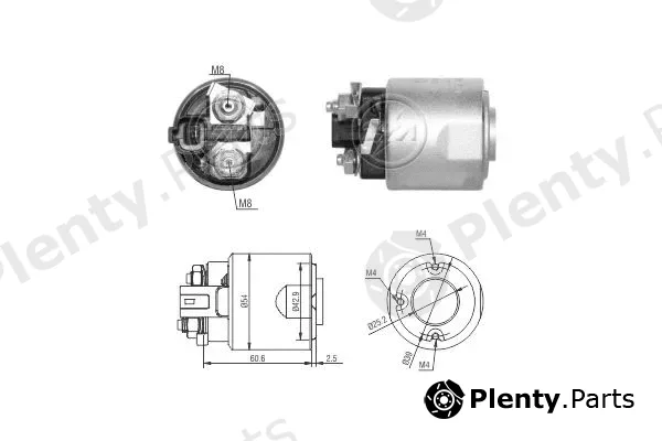 ERA ZM8492 — Solenoid Switch, starter