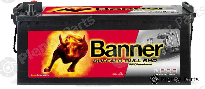 BannerPool 018680080101 — Starter Battery Buffalo Bull SHD PROfessional