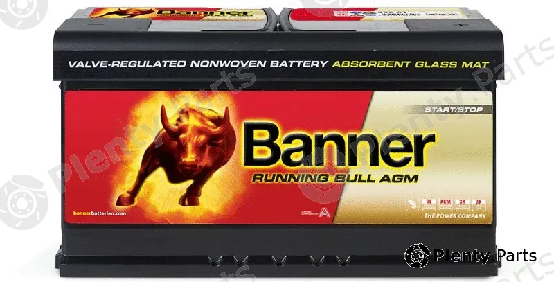 BannerPool 016592010101 — Starter Battery Running Bull AGM