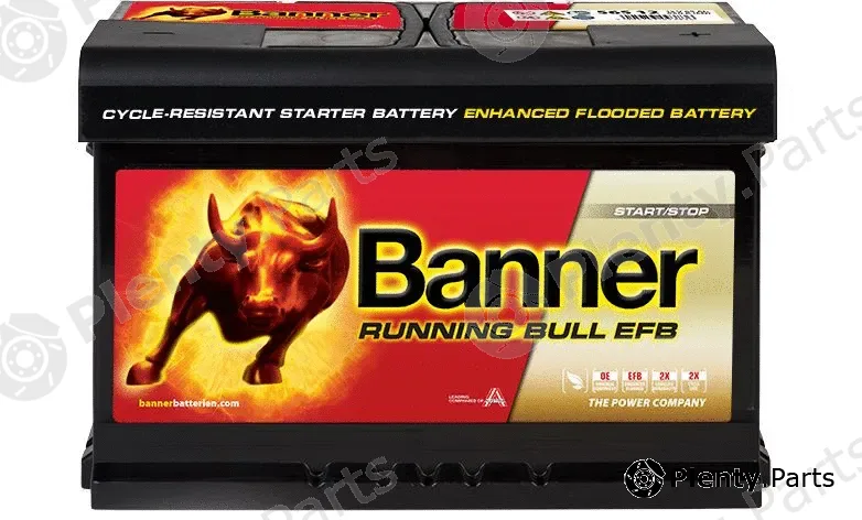 BannerPool 012565120101 — Starter Battery Running Bull EFB