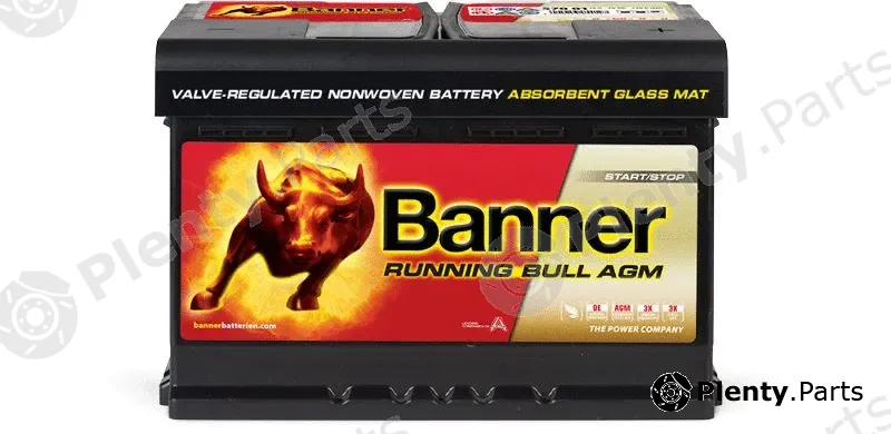 BannerPool 016570010101 — Starter Battery Running Bull AGM
