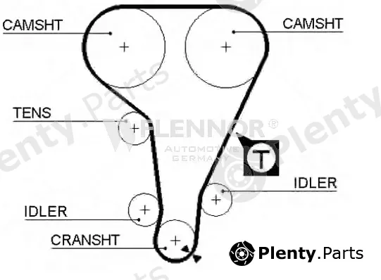 Flennor 4259V — Timing Belt