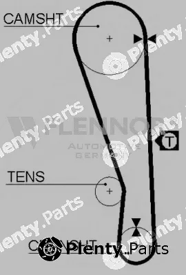 Flennor 4925 — Timing Belt