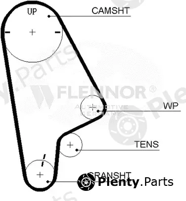 Flennor 4398V — Timing Belt