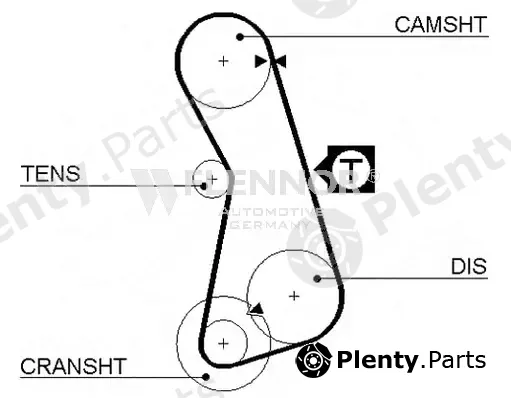 Flennor 4297V — Timing Belt