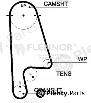 Flennor 4379V — Timing Belt