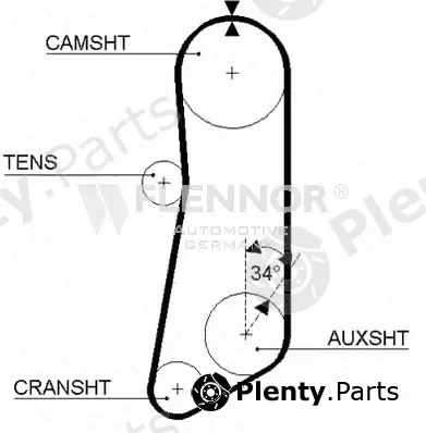 Flennor 4978 — Timing Belt