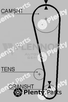Flennor 4157 — Timing Belt