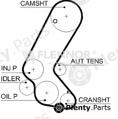Flennor 4484V — Timing Belt