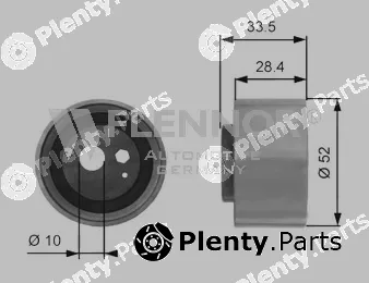 Flennor FS63491 — Tensioner Pulley, timing belt