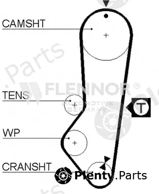 Flennor 4114V — Timing Belt
